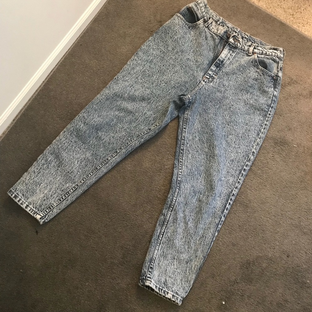 Acid wash Lee Jeans